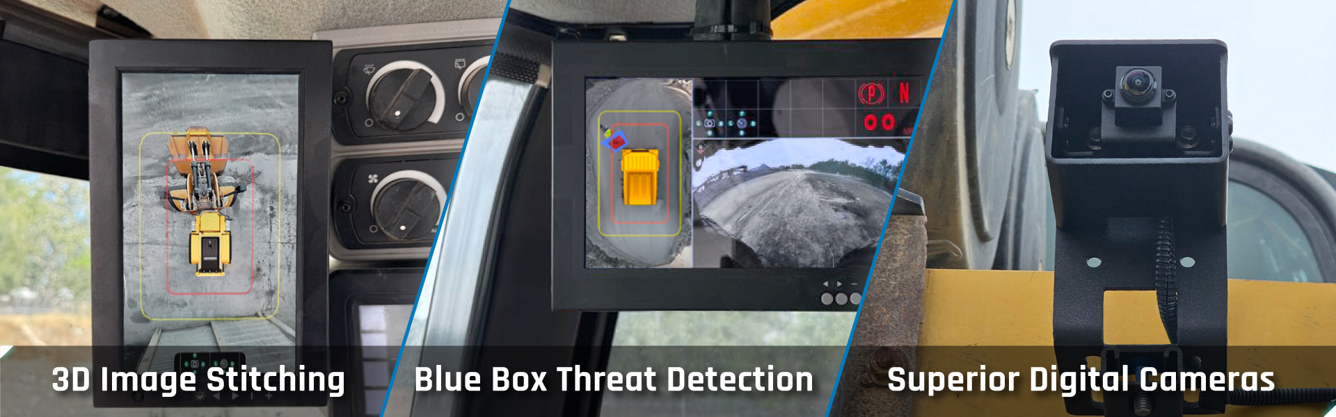 3D Image Stitching, Blue Box Threat Detection, and Superior Digital Images