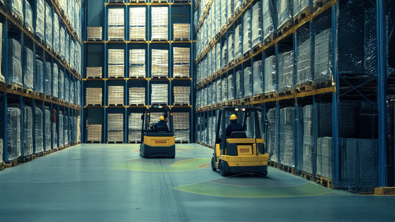 forklift-forklift collision avoidance
