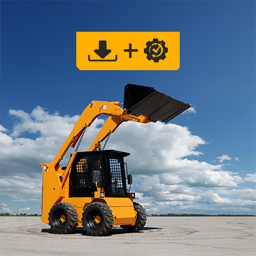 OTA updates for m500 units installed onto skid steers
