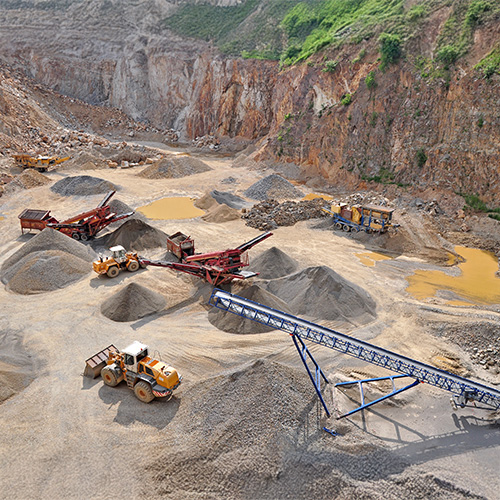 mining aggregates site