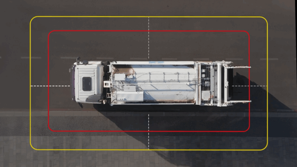 Customizable detection zones before