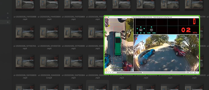 retrieve alert video footage
