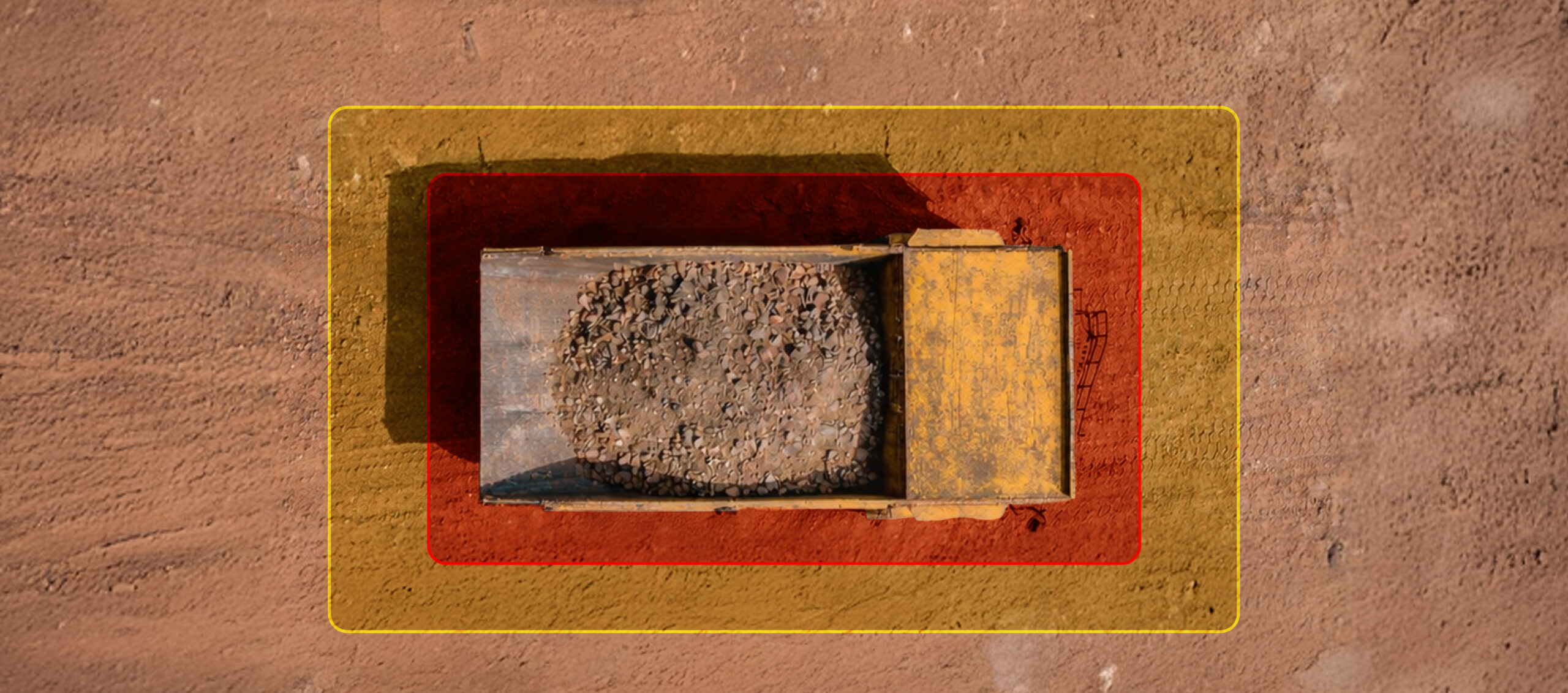 hauler with detection zones